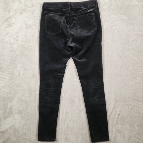 Polo Ralph Lauren Corduroy Stretchy Slim Pants Black Women's Size 10 - Picture 2 of 14